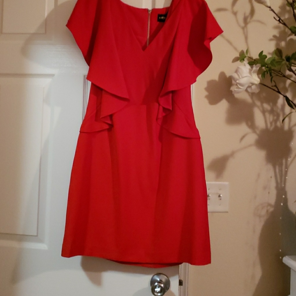 Red dress